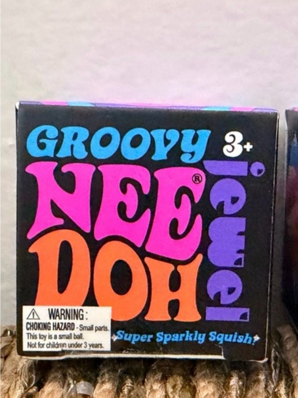 New In Box, Sealed Schylling NeeDoh Groovy jewel in pink